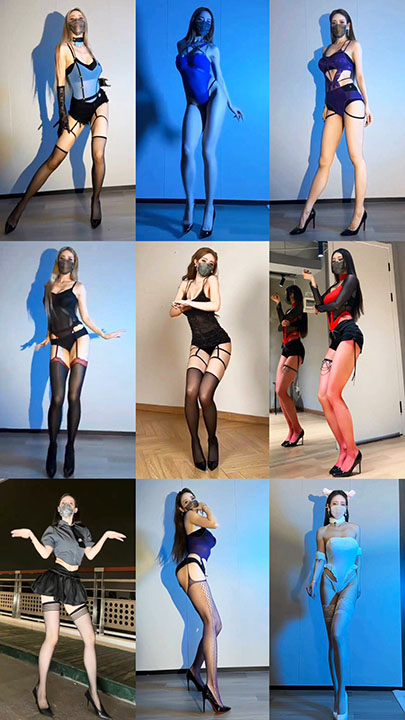 抖音|爱跳舞的小野猫 极品专业舞蹈模特微密圈收费热舞视图合集 135V/3.14G