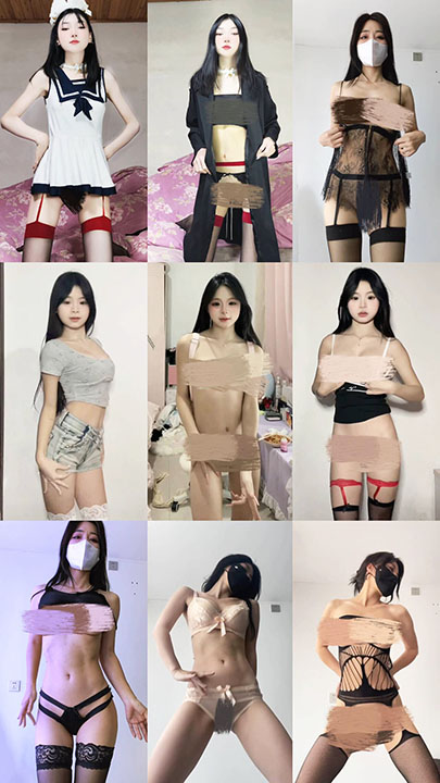 网红主播 啾啾/姐妹/蒂米/小猫亲亲/以安 高能热舞定制 21V/1.37G*