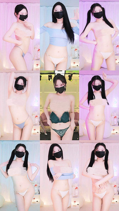 网红主播 mayonz 天然C杯双马尾美女热舞 7V/1.64G*