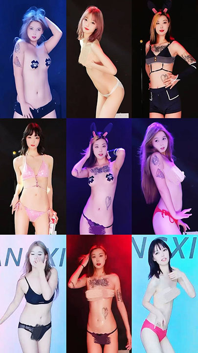 国内女舞团 Emeralds_Girls 直播超清热舞精剪合集 26V/3.51G