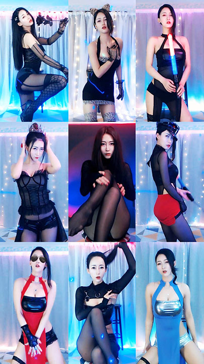 斗鱼|伊娃月 超火千元粉丝群热舞合集 119V/22.4G