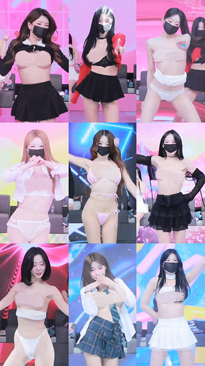 韩国BJ女团 熊猫班 热舞第6季番外篇 第12集 1V/7.29G*