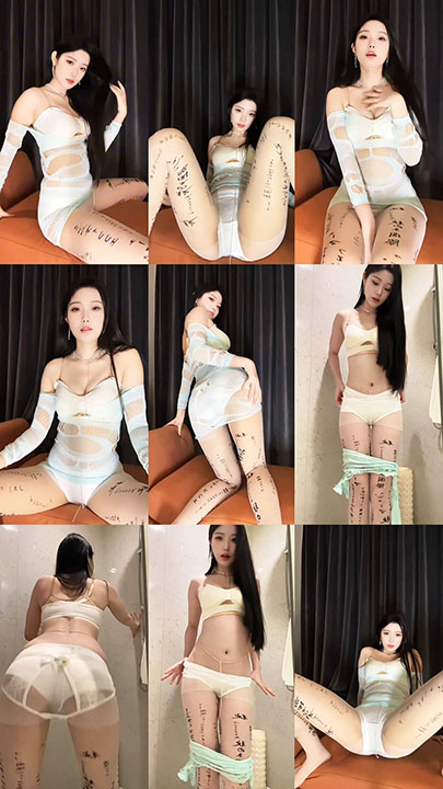 抖音|圈圈吖 百万粉丝揉胸骆驼趾热舞定制 1V/0.3G