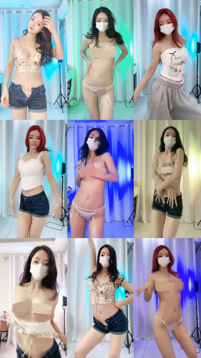 网红主播 无虞 绿播舞蹈尤物抖音热门歌曲舞蹈 3V/3.17G