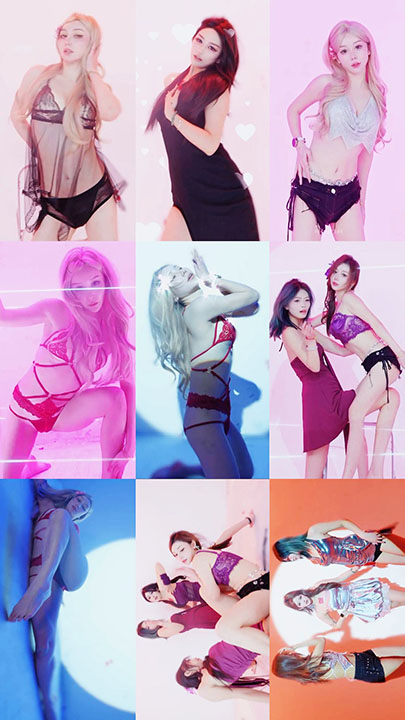 国产舞团 Luckygirls 高级感拉满不一样唯美风格舞蹈 17V/3.85G