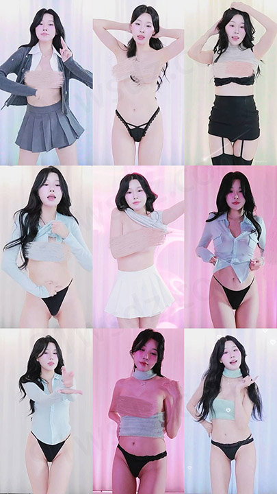 网红主播 521521 韩国pandatv顶级女神多套制服JK短裙韩舞热舞 14V/2.79G