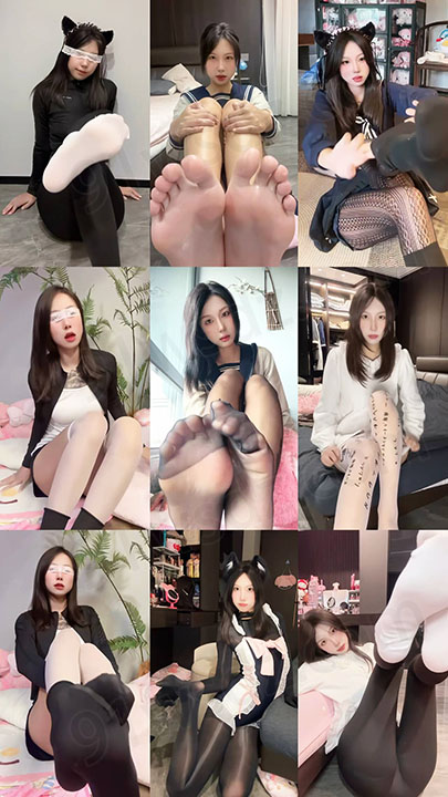 抖音|立早张的章 丝足甜妹丝足诱惑 12V/2.81G