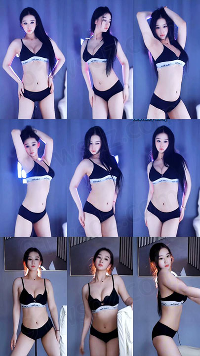 CC|坷坷 美腿巨乳运动套装内衣激情骚舞 2V/0.6G